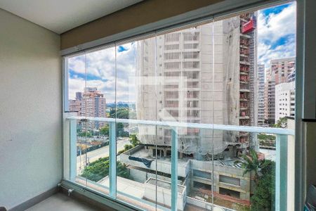 Varanda de apartamento à venda com 1 quarto, 27m² em Indianópolis, São Paulo