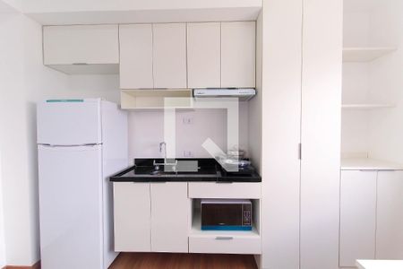 Cozinha de kitnet/studio à venda com 1 quarto, 21m² em Belenzinho, São Paulo