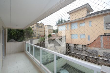 Varanda da Sala de apartamento à venda com 3 quartos, 110m² em Vila Valqueire, Rio de Janeiro