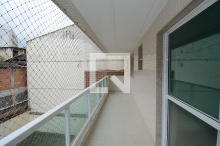 Varanda da Sala de apartamento à venda com 3 quartos, 110m² em Vila Valqueire, Rio de Janeiro