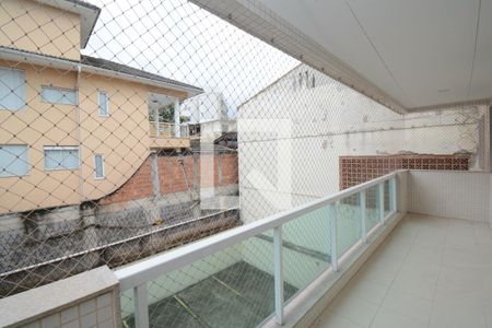 Varanda da Sala de apartamento à venda com 3 quartos, 110m² em Vila Valqueire, Rio de Janeiro