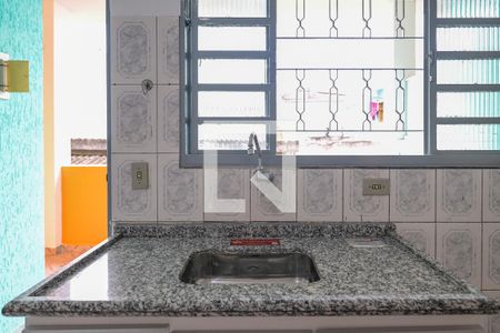 Sala/Cozinha de casa para alugar com 1 quarto, 54m² em Vila Água Funda, São Paulo