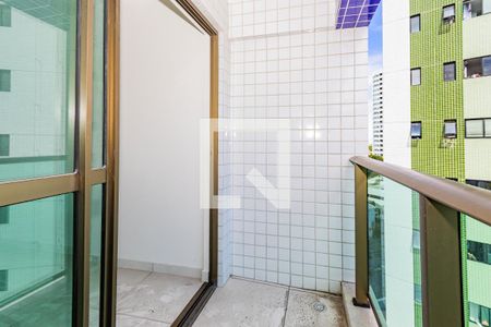 Varanda de apartamento para alugar com 2 quartos, 52m² em Aflitos, Recife