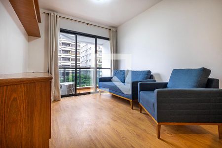 Sala de apartamento para alugar com 1 quarto, 42m² em Jardim Paulista, São Paulo