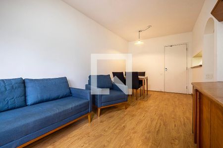 Sala de apartamento para alugar com 1 quarto, 42m² em Jardim Paulista, São Paulo