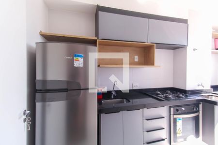 Cozinha de apartamento para alugar com 1 quarto, 29m² em Mooca, São Paulo
