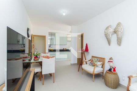 Sala de apartamento à venda com 2 quartos, 130m² em Cidade Nova, Belo Horizonte