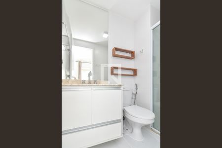 Banheiro do Quarto de apartamento à venda com 1 quarto, 45m² em Campos Elíseos, São Paulo