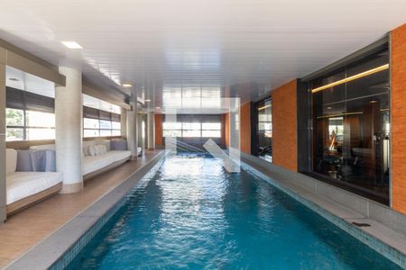 Studio à venda com 40m², 1 quarto e 1 vagaPiscina