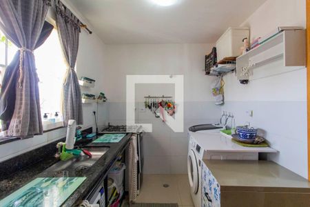 Sala e Cozinha Integrada  de apartamento para alugar com 1 quarto, 27m² em Cidade Patriarca, São Paulo