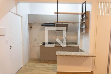 Sala/Cozinha de apartamento para alugar com 1 quarto, 30m² em Centro, São Paulo