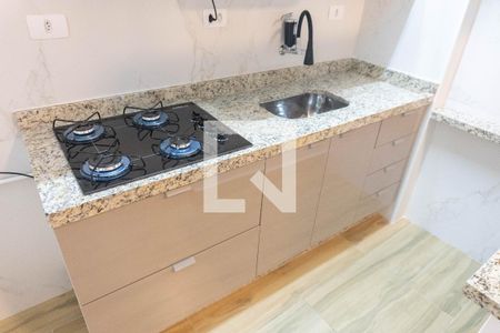 Sala/Cozinha de apartamento para alugar com 1 quarto, 30m² em Centro, São Paulo