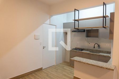 Sala/Cozinha de apartamento para alugar com 1 quarto, 30m² em Centro, São Paulo