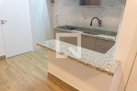 Sala/Cozinha de apartamento para alugar com 1 quarto, 30m² em Centro, São Paulo