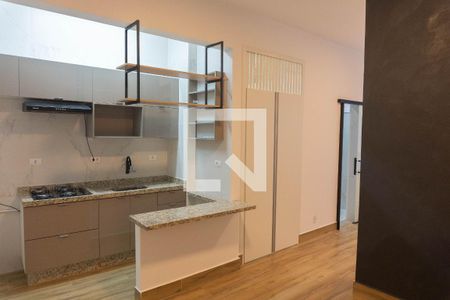 Sala/Cozinha de apartamento para alugar com 1 quarto, 30m² em Centro, São Paulo