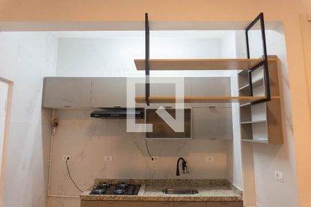 Sala/Cozinha de apartamento para alugar com 1 quarto, 30m² em Centro, São Paulo