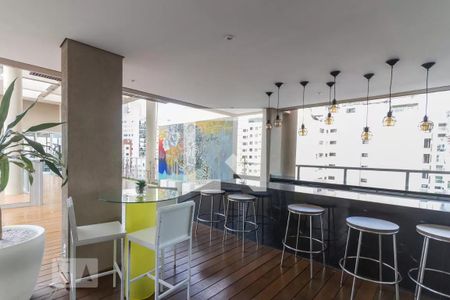 Studio para alugar com 23m², 1 quarto e sem vagaÁrea comum - Salão de festas