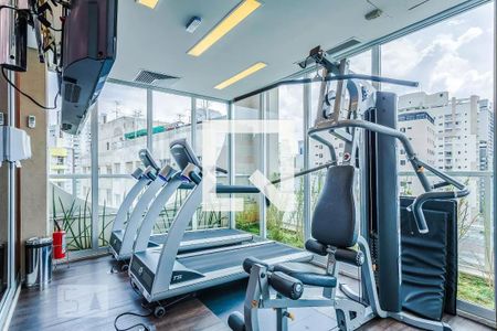 Studio para alugar com 23m², 1 quarto e sem vagaÁrea comum - Academia