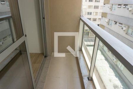 Studio para alugar com 23m², 1 quarto e sem vagaSacada