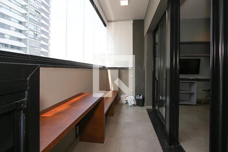 Studio à venda com 32m², 1 quarto e 1 vagaStudio - Varanda