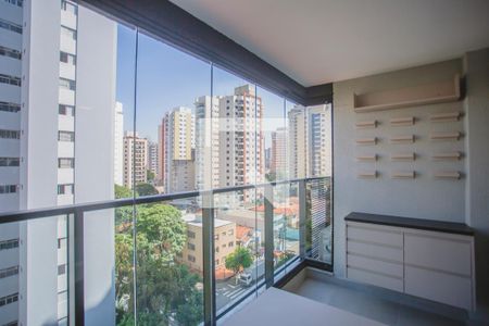 Varanda de kitnet/studio para alugar com 1 quarto, 37m² em Chácara Inglesa, São Paulo