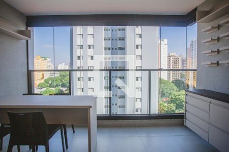 Varanda de kitnet/studio para alugar com 1 quarto, 37m² em Chácara Inglesa, São Paulo