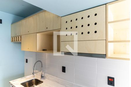 Studio para alugar com 36m², 1 quarto e sem vagaCozinha - Armários