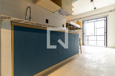 Studio para alugar com 36m², 1 quarto e sem vagaCozinha - Armário