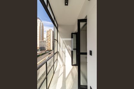 Studio para alugar com 36m², 1 quarto e sem vagaVaranda