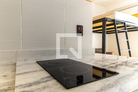 Studio para alugar com 36m², 1 quarto e sem vagaCozinha - Cooktop