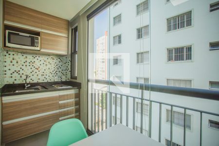 Apartamento à venda com 37m², 1 quarto e 1 vagaVaranda / Cozinha