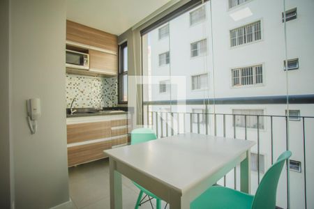 Apartamento à venda com 37m², 1 quarto e 1 vagaVaranda / Cozinha