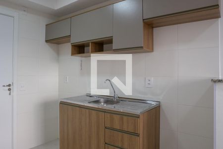 Cozinha e Área de Serviço de apartamento para alugar com 1 quarto, 26m² em Barra Funda, São Paulo