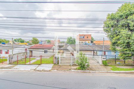Sala/Cozinha/Quarto-Varanda de kitnet/studio para alugar com 1 quarto, 29m² em Guajuviras, Canoas