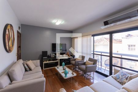 Sala de apartamento à venda com 4 quartos, 120m² em Tijuca, Rio de Janeiro