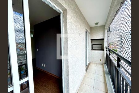 Varanda da Sala de apartamento para alugar com 2 quartos, 63m² em Jardim Flor da Montanha, Guarulhos