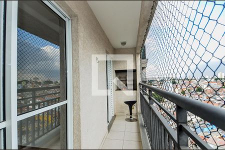 Varanda da Sala de apartamento à venda com 2 quartos, 63m² em Jardim Flor da Montanha, Guarulhos