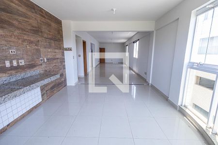 Sala de apartamento à venda com 4 quartos, 163m² em Castelo, Belo Horizonte