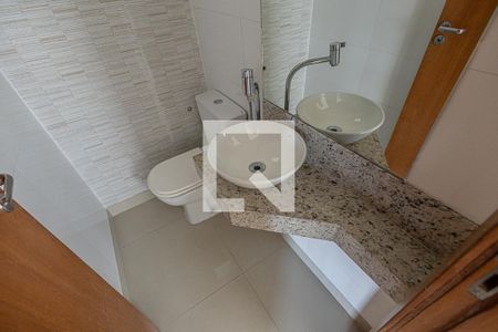 Lavabo de apartamento à venda com 4 quartos, 163m² em Castelo, Belo Horizonte