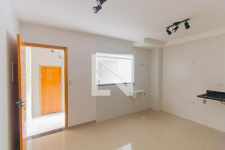 Sala/Cozinha e Área de Serviço de casa de condomínio à venda com 1 quarto, 33m² em Vila Prudente, São Paulo