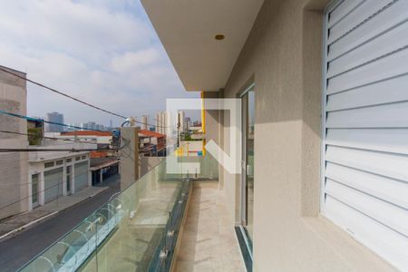 Varanda do Quarto 1 de casa de condomínio à venda com 2 quartos, 44m² em Vila Prudente, São Paulo