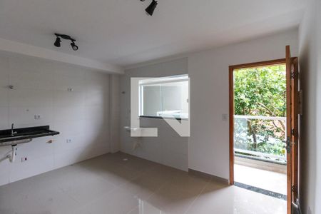 Sala/Cozinha de apartamento para alugar com 1 quarto, 33m² em Vila Prudente, São Paulo