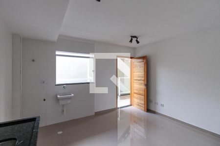 Sala/Cozinha de apartamento para alugar com 1 quarto, 31m² em Vila Prudente, São Paulo
