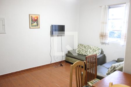 Sala de apartamento para alugar com 2 quartos, 77m² em Itararé, São Vicente