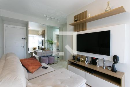 Sala de apartamento para alugar com 1 quarto, 49m² em Tatuapé, São Paulo