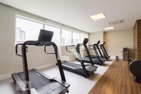 Apartamento para alugar com 49m², 1 quarto e 1 vaga Apartamento para alugar com 49m², 1 quarto e 1 vagaÁrea comum - Academia