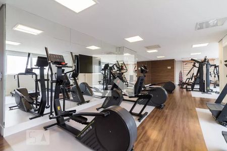 Apartamento para alugar com 49m², 1 quarto e 1 vaga Apartamento para alugar com 49m², 1 quarto e 1 vagaÁrea comum - Academia