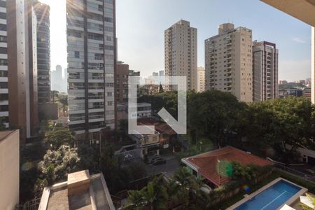 Sala - vista de apartamento para alugar com 2 quartos, 80m² em Vila Madalena, São Paulo