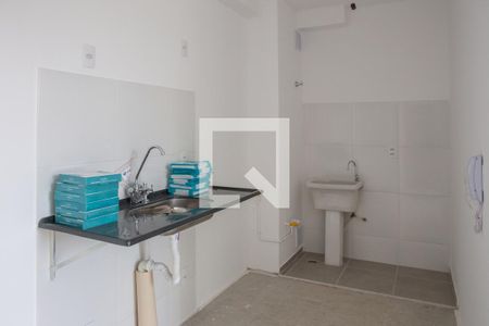 Apartamento para alugar com 36m², 2 quartos e sem vaga Apartamento para alugar com 36m², 2 quartos e sem vagaCozinha e Área de Serviço