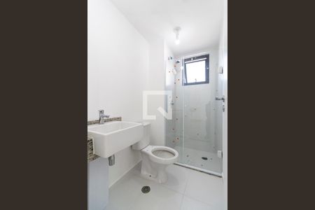 Banheiro de kitnet/studio à venda com 1 quarto, 23m² em Vila Mariana, São Paulo